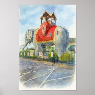 Affiche Lucy l'éléphant