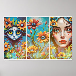Affiche Lucys Magic Garden