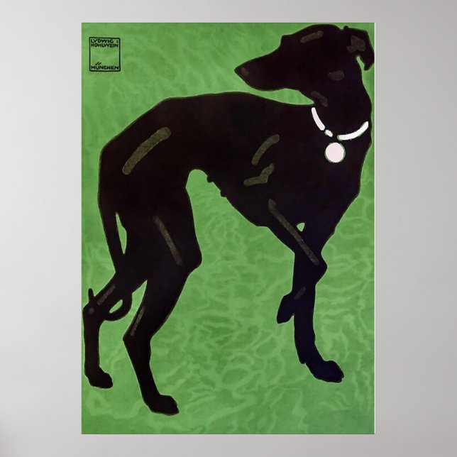 AFFICHE LUDWIG HOHLWEIN (Devant)