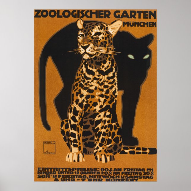 AFFICHE LUDWIG HOHLWEIN (Devant)