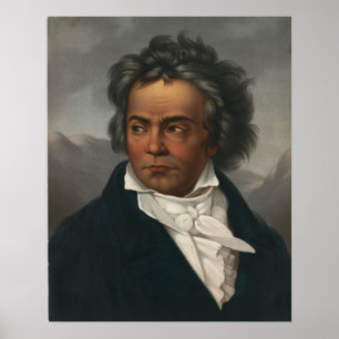 Affiche Ludwig van Beethoven