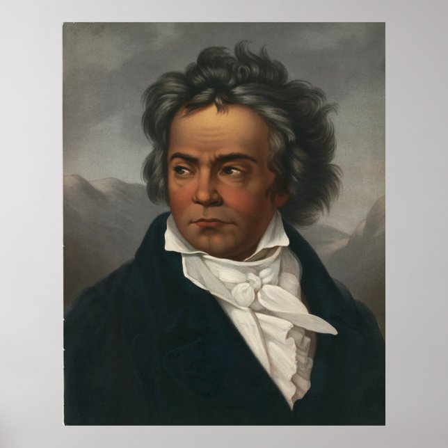 Affiche Ludwig van Beethoven (Devant)