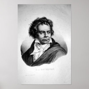Affiche Ludwig van Beethoven