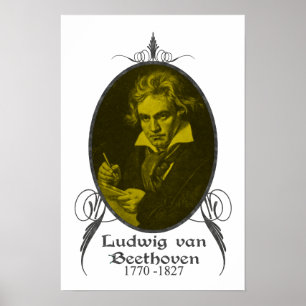 Affiche Ludwig van Beethoven
