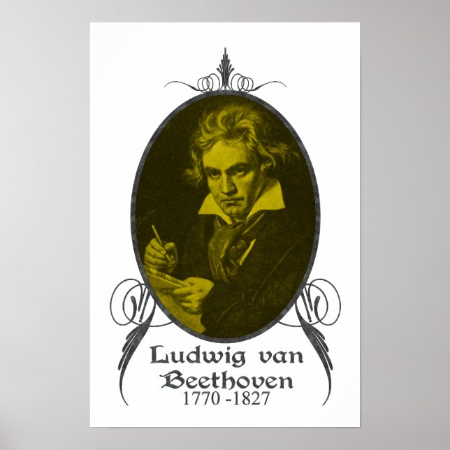 Affiche Ludwig van Beethoven (Devant)