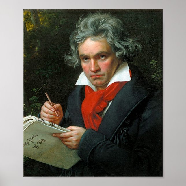 Affiche Ludwig Van Beethoven (Devant)