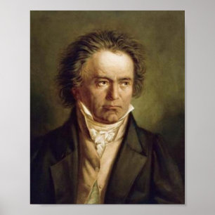 Affiche Ludwig Van Beethoven Portrait