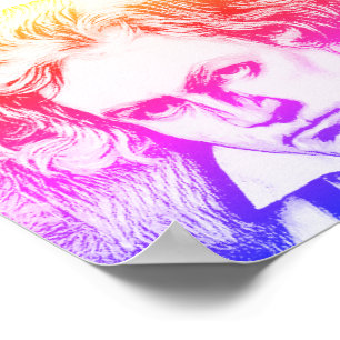 Affiche Ludwig van Beethoven Portrait de Joseph Karl Stiel