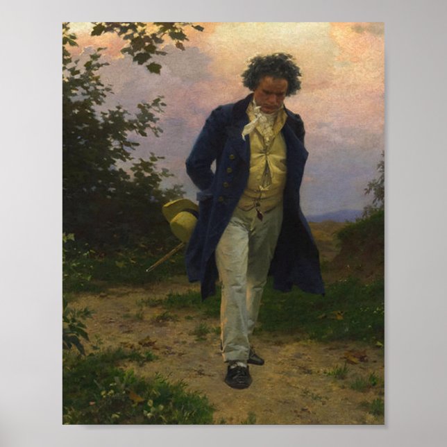 Affiche Ludwig Van Beethoven Walking (Devant)