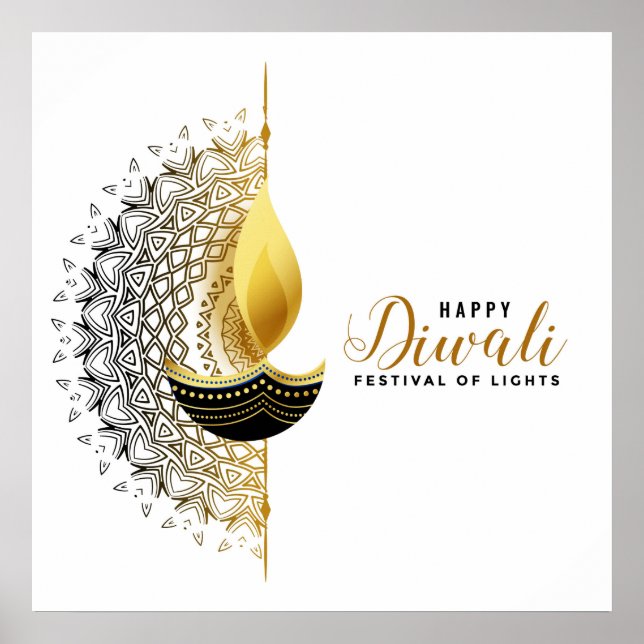 Affiche Lueur dorée : une bénédiction de Diwali (Devant)
