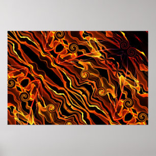 Affiche Lueur du feu