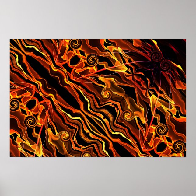 Affiche Lueur du feu (Devant)
