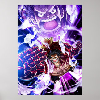 Affiche Luffy Gear 4e