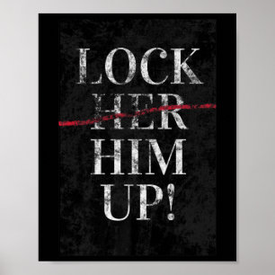 Affiche Lui Up Anti Trump Funny Mike Flynn Pro Hillary