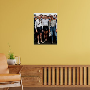 Affiche Luigi Ganna Cesare Brambilla Pierre Dane Tour d'It