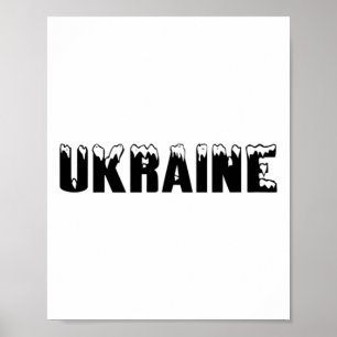 Affiche L'Ukraine enneigée - Souvenir de l'hiver ukrainien