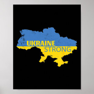 Affiche L'Ukraine est forte - Je suis solidaire de la paix