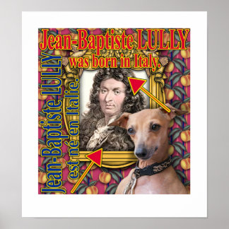 Affiche LULLY est né en Italie.