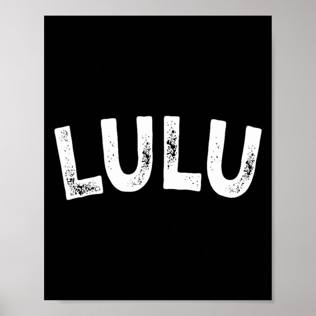 Affiche Lulu  (Devant)