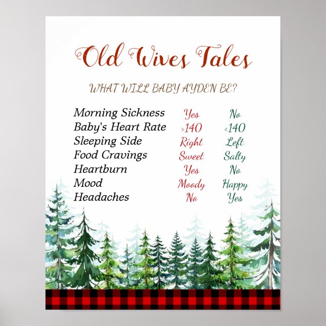 Affiche Lumberjack Old Wives Tales Genre Reveve Board Pos (Devant)