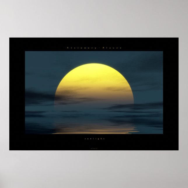 Affiche lumière (Devant)