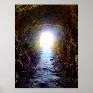 Affiche Lumière à l'extrémité du tunnel