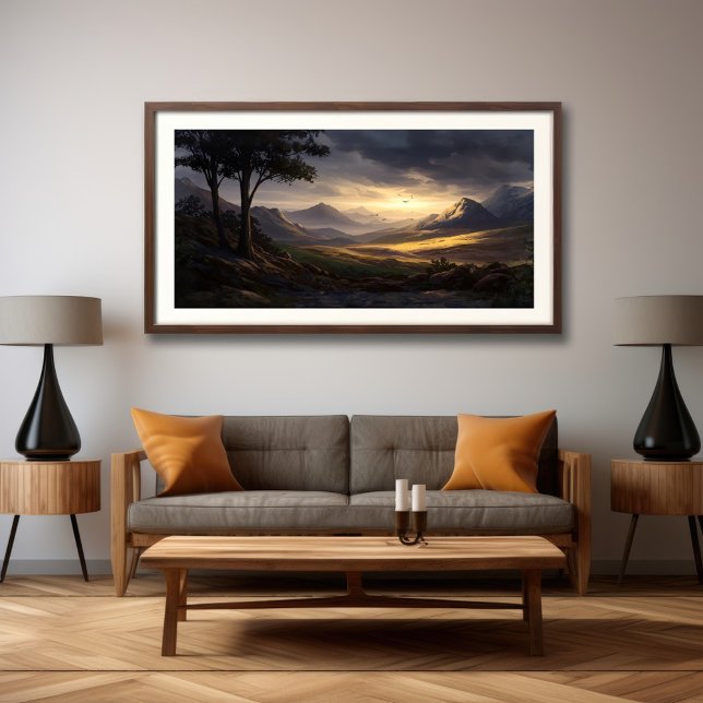 Affiche Lumière à l'Horizon (Créateur téléchargé)