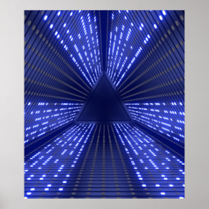 Affiche lumière brillante