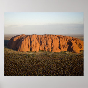 Affiche Lumière de fin d'après-midi sur Uluru / Ayers Rock