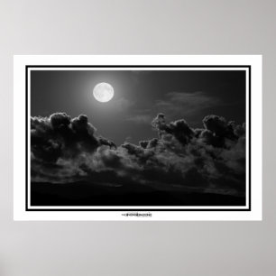 Affiche Lumière de la Pleine lune