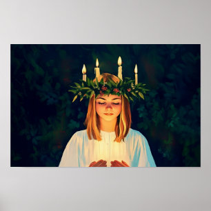 Affiche Lumière de Sainte-Lucie