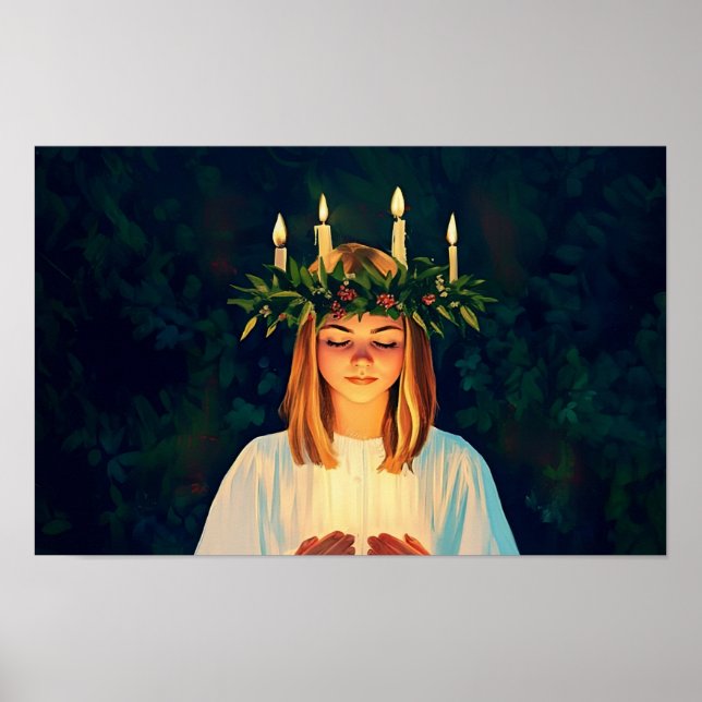 Affiche Lumière de Sainte-Lucie (Devant)