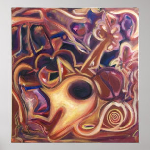 Affiche Lumière du gaz revisitée