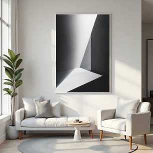Affiche Lumière et ombre architecturales minimalistes