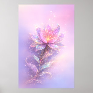 Affiche Lumière Éthérée de Lotus