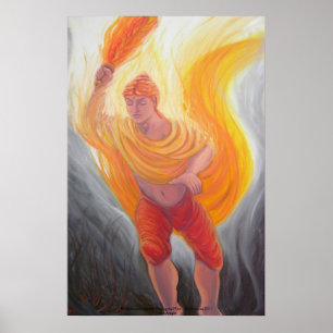Affiche Lumière Libérer l'esprit