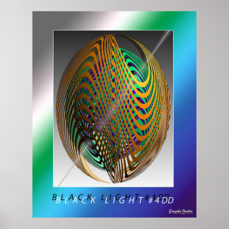 Affiche Lumière noire #4DD