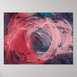 Affiche Lumière rose I