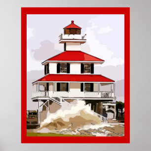 Affiche Lumière West End En Tempête