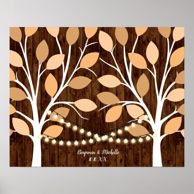 Affiche Lumières - 25 Signature Livre d'invité Alternative (Devant)