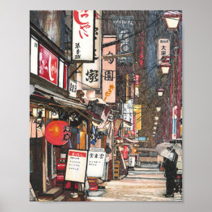 Affiche Lumières dans la neige