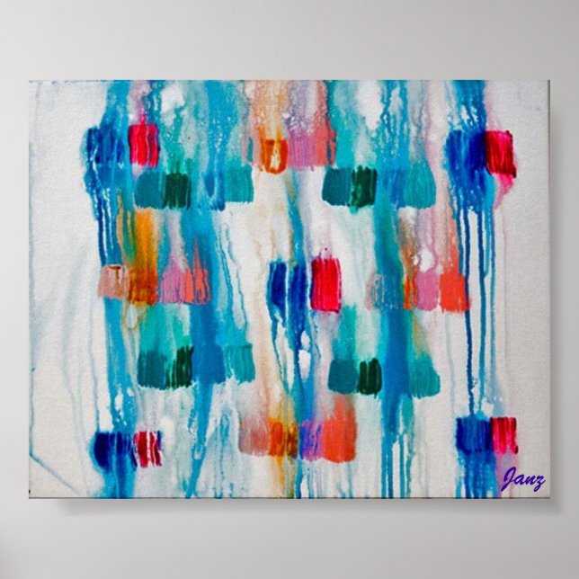 Affiche Lumières Dans La Pluie (Devant)