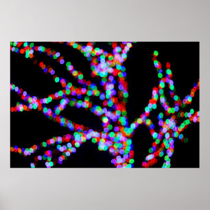 Affiche Lumières de Bokeh