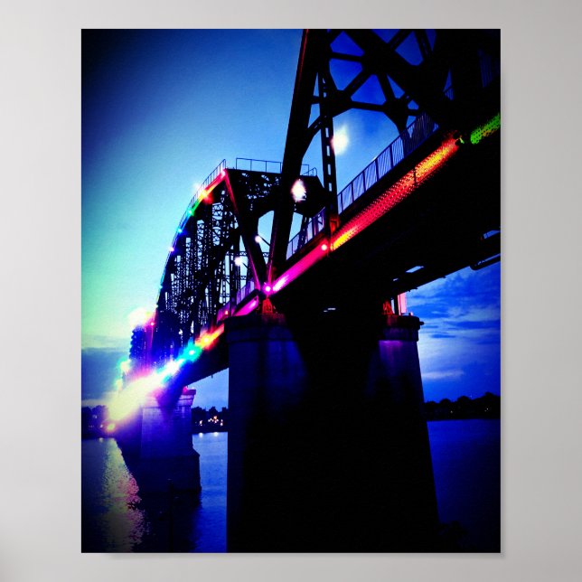 Affiche Lumières du pont (Devant)