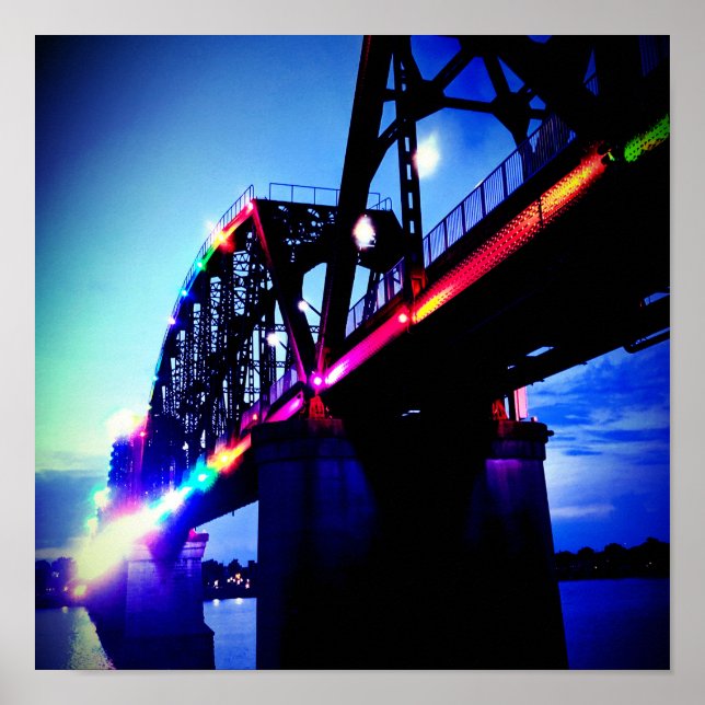 Affiche Lumières du pont (Devant)