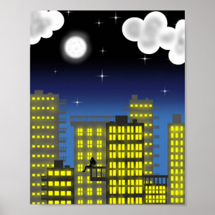 Affiche Lumières, Grande Ville (Poster)
