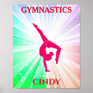 Affiche Lumières gymnastiques