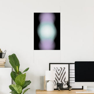 Affiche Luminescence cosmique