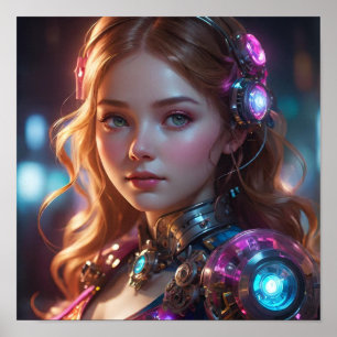 Affiche Luminosité colorée