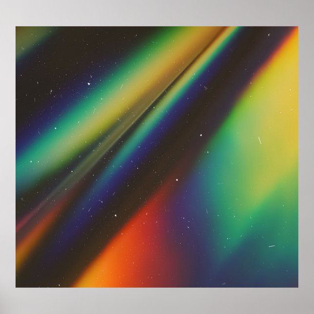 Affiche Luminosité holographique déchiffrée : superpositio (Devant)